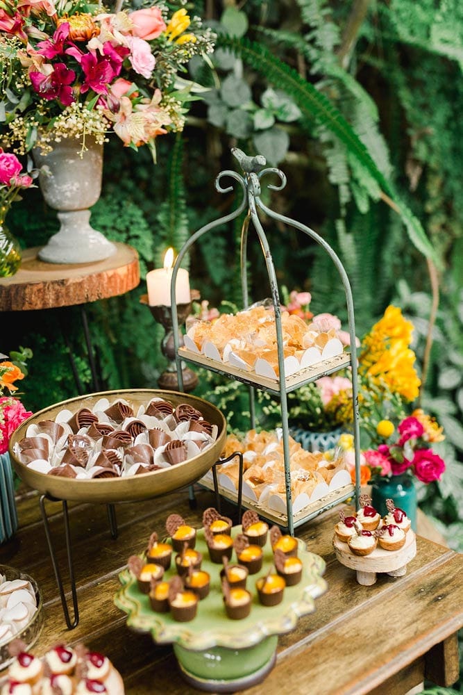 Doces de casamento personalizados